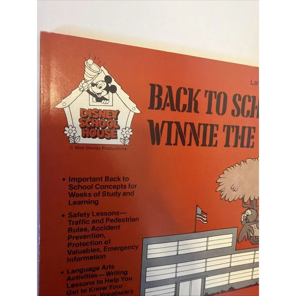 Disney School House Back To School With Winnie The Pooh Language Arts Dis 013AA